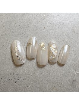 ネイルサロンクリアヴィラ(nail salon clear villa)/Design nuance¥9990