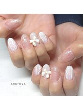 アマーニャ(ama-nya)/ニットとリボン