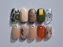 ネイルサロン スラッシュ(SLASH)/【吉崎】　定額design￥9350