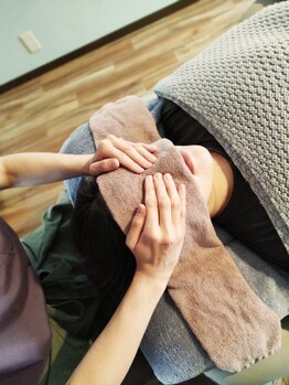 ずー眠/目の疲れにドライヘッドスパ