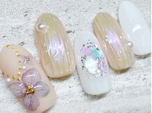 チェリーズネイル(Cherrys Nail)/あじさい バカラネイル