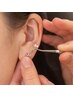【初めての方向け】耳つぼジュエリー両耳６粒×3回＆体質ケアカウンセリング
