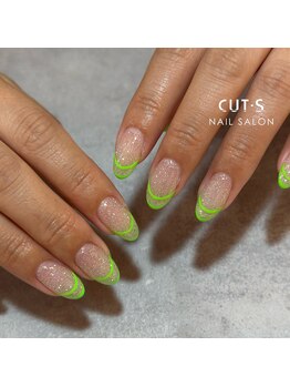 カッツ エステティックサロン 元町(CUT S)/ネオンカラーフレンチ