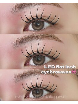 リス(Lys)/LEDフラットラッシュ１60本