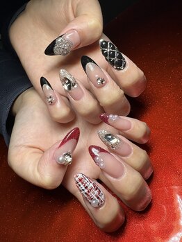 ギャランドゥ(Gal＆Do')/★綺麗めギャルネイル★