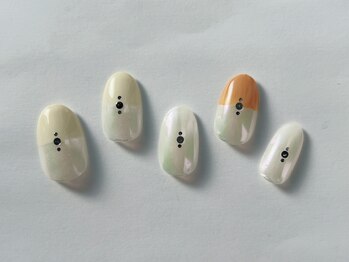 ネイルサロンアンドスクール アイビー(IVY)/オーロラフレンチ♪