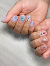 ホズリル(Hozril)/ニュアンスフラワーでガーリーに