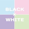 ブラックホワイト(BLACK×WHITE)ロゴ