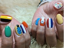 ピーナ ネイルアンドビューティー(Pina nail&beauty)の雰囲気(イラストOK♪(キャラクターNG><)オフ込150分コース)