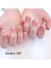 アトリエ エムシー 新富町(Atelier MC)/ワンカラーラメがけ