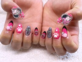 痛ネイル◆ロックデザイン