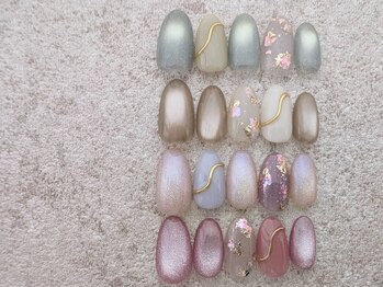 ニュアンスネイル￥6800