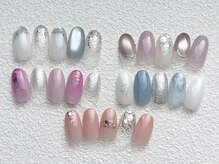 アプリコットネイル(apricot nail)/5.6月定額デザイン ¥7150
