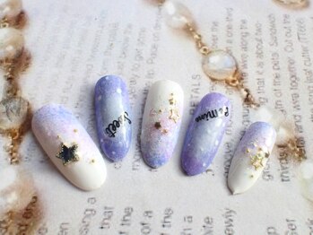 ベレッツァネイル 大阪 日本橋(BellezzaNail)/アート…ファンシーギャラクシー