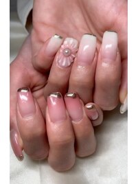 持ち込み☆グラデ☆長さ出し