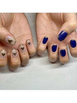 ネイルスペース ジェイズ ピンキー(NAIL SPACE J's PINKY)/アシメネイル