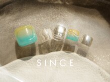 シンス(Since)/8月　foot monthly Design