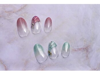 ネイルサロン ブリオン(Nail Salon Bullion)/マーメイドフレンチ