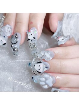 リンドネイル バイ モカ アンド ララ(Lind nail by moca and LaLa)/サンリオネイル