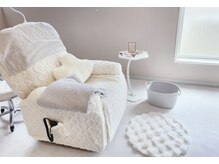 ヌー アイラッシュ デザイン(Nuu eyelash design)の雰囲気（施術はリクライニングチェアになります*）
