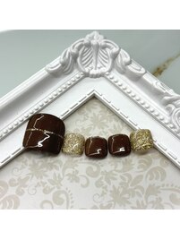 ラメラインネイル