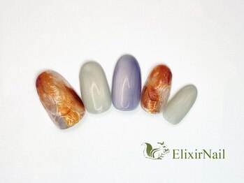 エリクサーネイル 新橋(Elixir Nail)/定額a シンプル/クーポン使用