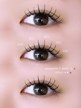 ミニョンアイラッシュ(minynon eyelash)/エクステ×パーマ