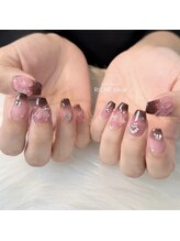 リッシュ ドゥ(RICHE deux)/じゅわっとガーリーネイル