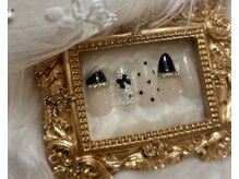 リブヴァラ(Lib Valla)/定額アート/リボン/フレンチ