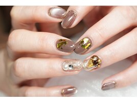 ☆ハートのホログラムネイル☆