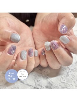 エッコネイル 長野駅東口前店(ecco nail)/紫陽花カラーのニュアンスネイル