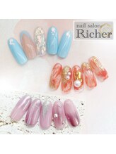 エスフィーネイルサロン リシェル(Esfy nailsalon Richer)/6月　トレンドアート