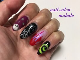 ハロウィンネイル！