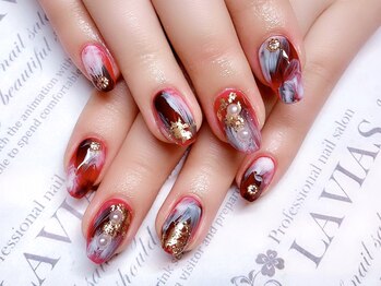プロフェッショナル ネイルサロン ラヴィアス(LAVIAS)/【定額メニュー】オシャレアート