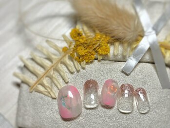 ブレス 仙台駅前本店(BLESS)/春に合わせたいワンホンネイル！