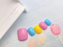 ネイルサロン&スクール ジーナ(GINA)/パステルカラーネイル