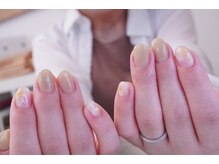 プチリリィ(Petit Lily)/ピスタチオカラーで秋ネイル