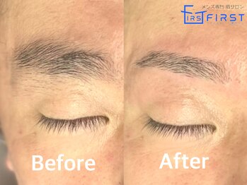 ファースト 心斎橋店/自然/角眉/平行/アーチ/心斎橋