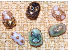 プチネイルミウ(Petit Nail Miu)の雰囲気（パステルビジューネイル　パラジェル　フィルイン　長さ出し）