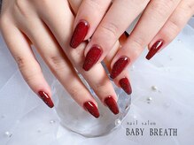 ベイビーブレス(BABY BREATH)/長さだし10本＋ワンカラー
