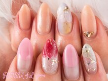 リオッサ オブ ラグーン(RIOSSA of Lagoon)/チューリップ×デニムネイル