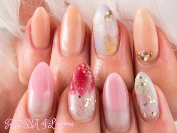 リオッサ オブ ラグーン(RIOSSA of Lagoon)/チューリップ×デニムネイル