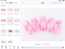 1500種を超えるデザインをiPadの写真から選べます