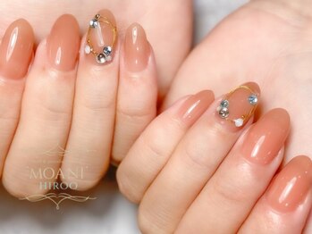 モアニ ヒロオ 渋谷店(MOANI Hiroo)/ベージュでオフィスネイル♪