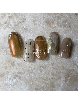 ネイルサロンクリアヴィラ(nail salon clear villa)/trend &nbsp;design¥8990