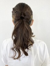 ミカヅキ 赤坂/リボンポニーテール！