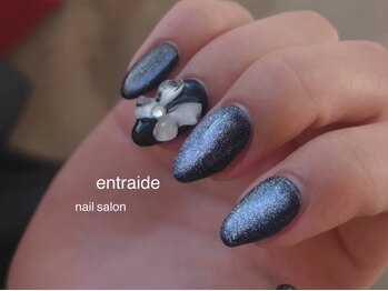 アントレッド(entraide)の写真/憧れのネイルデビューにも◎初めてでもホッとできる。パラジェル×丁寧ケア今っぽデザインが叶うサロン◆