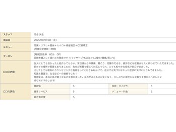 河(KOU)/口コミ投稿投稿！豊橋　肩こり