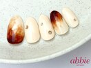 カフェラテネイル[A]¥8250