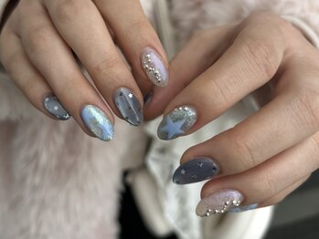 ザ コースト バイ ネオリーブ(The coast by neolive)/星ネイル　担当:黒政